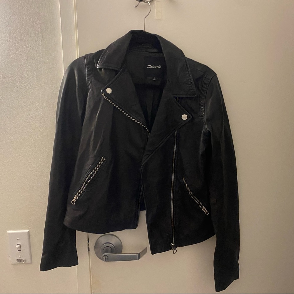 Madewell leather jacket